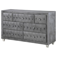 Load image into Gallery viewer, Deanna - 7-Drawer Upholstered Dresser