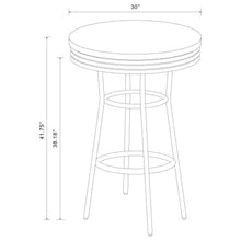 Load image into Gallery viewer, Retro - Round 30&quot; 1950&#39;s Bistro Pub Height Bar Table