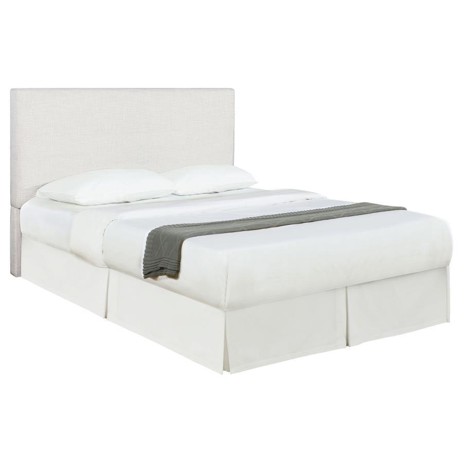 Pirro - Upholstered King Panel Headboard - Sand