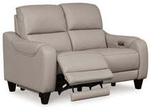 Load image into Gallery viewer, Mercomatic - Power Reclining Loveseat With Adj Headrest