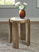 Load image into Gallery viewer, Gavrilley - Gray / White / Brown - Accent Table