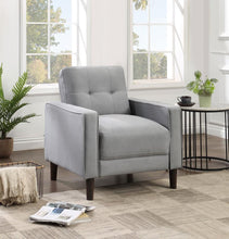 Load image into Gallery viewer, Bowen - Upholstered Track Arm Tufted Accent Chair