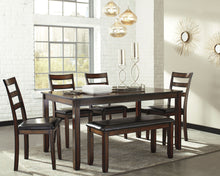 Load image into Gallery viewer, Coviar - Brown - Dining Room Table Set (Set of 6)