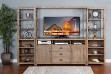 Load image into Gallery viewer, Durango - (S4) Entertainment Wall (66,B,2Xp) - Light Brown