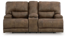 Load image into Gallery viewer, Beckley Place - Earth - Power Reclining Loveseat With Console / Adjustable Headrest