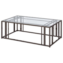 Load image into Gallery viewer, Adri - Rectangular Glass Top Coffee Table
