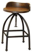 Load image into Gallery viewer, Pueblo - Swivel Stool (Set of 2) - Deep Brown