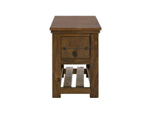Load image into Gallery viewer, Walnut - 1 Drawer Chairside Table