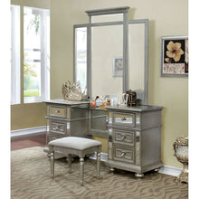 Load image into Gallery viewer, Salamanca - Vanity With Stool - Silver