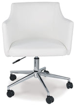 Load image into Gallery viewer, Baraga - White - Home Office Swivel Desk Chair