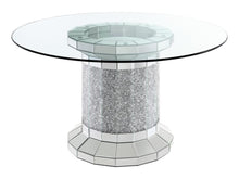 Load image into Gallery viewer, Ellie - Mirrored Pedestal Dining Table Set