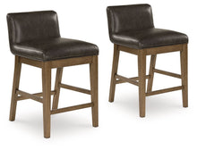Load image into Gallery viewer, Cabalynn - Two-tone Brown - Upholstered Barstool (Set of 2)