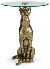 Load image into Gallery viewer, Vallain - Antique Gold Finish - Accent Table