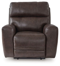 Load image into Gallery viewer, Crossplex - Smoke - Power Recliner / Adjustable Headrest