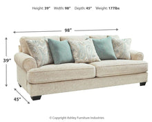 Load image into Gallery viewer, Monaghan - Sandstone - Sofa