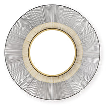 Load image into Gallery viewer, Dallmen - Black / Gold Finish - Accent Mirror