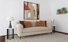 Load image into Gallery viewer, Jade - Chenille Upholstered Sculpted Track Arm Sofa - Latte