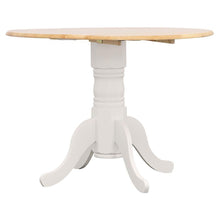 Load image into Gallery viewer, Allison - 5 Piece Round Drop Leaf Dining Table Set - White