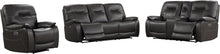 Load image into Gallery viewer, Axel - Power Reclining Sofa Loveseat And Recliner - Ozone