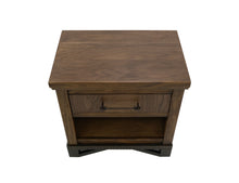 Load image into Gallery viewer, Walnut - Nightstand - Walnut Brown