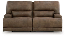 Load image into Gallery viewer, Beckley Place - Earth - 2 Seat Power Reclining Sofa With Adjustable Headrest