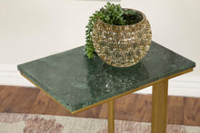 Load image into Gallery viewer, Vicente - Marble Top C-Shaped Sofa Side Table