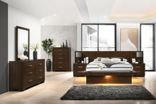 Load image into Gallery viewer, Jessica - Wood LED Panel Bed