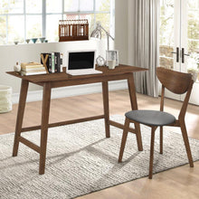 Load image into Gallery viewer, Karri - 2 Piece Home Office Computer Desk And Chair Set - Walnut