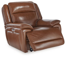 Load image into Gallery viewer, Healy Pier - Chocolate - Power Recliner / Adj Headrest