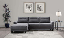 Load image into Gallery viewer, Caspian - Upholstered Curved Arm Chaise Sectional Sofa