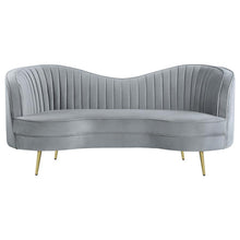 Load image into Gallery viewer, Sophia - Upholstered Channel Tufted Loveseat