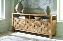 Load image into Gallery viewer, Hudwick - Natural Brown - Accent Cabinet