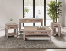 Load image into Gallery viewer, White Teak - Sofa Table - Ivory white