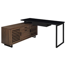 Load image into Gallery viewer, Maddox - L-Shape Office Computer Desk - Black