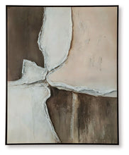 Load image into Gallery viewer, Junward - Brown / Tan / White - Wall Art