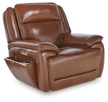 Load image into Gallery viewer, Healy Pier - Chocolate - Power Recliner / Adj Headrest