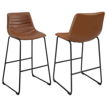 Load image into Gallery viewer, Zuni - Faux Leather Upholstered Bar Chair (Set of 2)