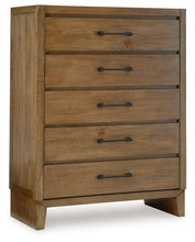 Load image into Gallery viewer, Sherbana - Light Brown - Five Drawer Chest