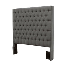 Load image into Gallery viewer, Camille - Upholstered Queen Panel Headboard - Gray