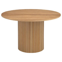 Load image into Gallery viewer, Bradbury - Round Wood Top Dining Table - Natural
