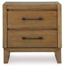 Load image into Gallery viewer, Sherbana - Light Brown - Two Drawer Night Stand