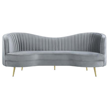 Load image into Gallery viewer, Sophia - Upholstered Channel Tufted Sofa Set
