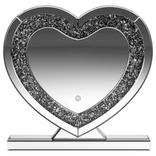 Load image into Gallery viewer, Euston - Heart Shaped Vanity Mirror - Silver