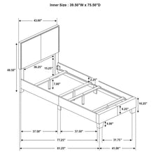 Load image into Gallery viewer, Boyd - Upholstered Panel Bed