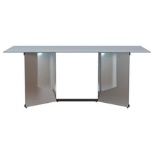 Load image into Gallery viewer, Emery - Rectangular Mirrored Dining Table - Silver