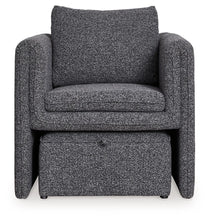 Load image into Gallery viewer, Vreni - Charcoal / Black - Accent Chair