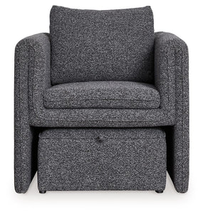 Vreni - Charcoal / Black - Accent Chair