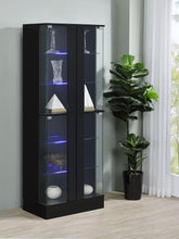 Load image into Gallery viewer, Cabra - 4-door LED Curio Display Cabinet