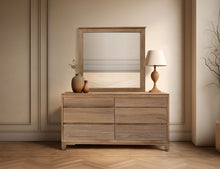 Load image into Gallery viewer, Parota Nova - Mirror - Brown Cappuccino