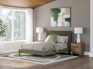 Chirason - Upholstered Bed With Roll Slats